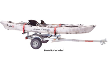 Image of Malone Auto Racks XtraLight LowMax 2 Kayak Trailer Package, 2 V-Racks, MPG596XV2
