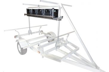 Image of Malone Auto Racks MegaSport Milk Crate Cage with Mounting Hardware, MPG546