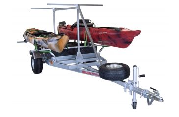 Image of Malone Auto Racks MegaSport Package 2 Boat w/ Storage and 2nd Tier - Saddle Up Pro, MPG550-TU