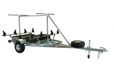 Image of Malone Auto Racks MegaSport Package 2 Boat w/ Storage and 2nd Tier - Saddle Up Pro, MPG550-TU