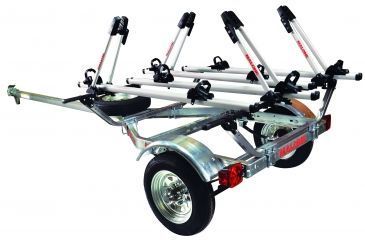 Image of Malone Auto Racks MicroSport Package 1-Trailer, 1-Spare Tire Kit, 4 - Tray Style Bike Racks, MPG462B4