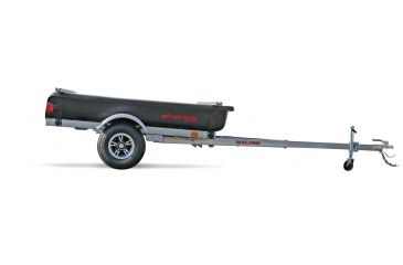 Image of Malone Auto Racks Sherpa Sport Utility Trailer with Cargo Bed and 86in Load Bars, MPG570