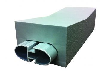 Image of Malone Auto Racks Truck Rack Kayak Foam Block, 14 in, MPG159
