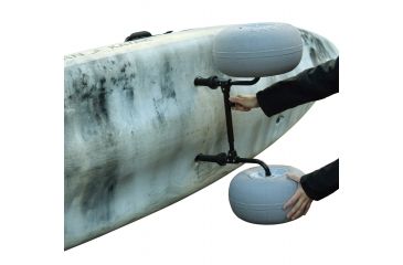 Image of Malone Auto Racks Xpress Scupper Kayak Cart with Balloon Beach Wheels, MPG504-S