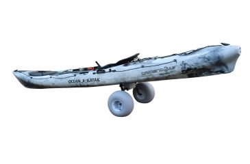 Image of Malone Auto Racks Xpress Scupper Kayak Cart with Balloon Beach Wheels, MPG504-S