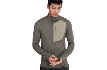 Image of Mammut Aconcagua Light Midlayer Jacket - Mens, Tin, Extra Large, 1014-00033-00384-116