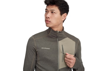 Image of Mammut Aconcagua Light Midlayer Jacket - Mens, Tin, Extra Large, 1014-00033-00384-116