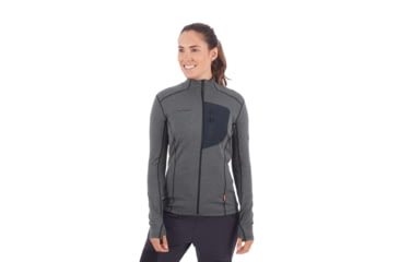 Image of Mammut Aconcagua Light Midlayer Jacket - Womens, Black, Extra Large, 1014-00043-0001-116