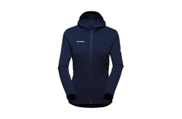 Image of Mammut Aconcagua Light ML Hooded Jacket - Womens, Marine, Small, 1014-04410-5118-113