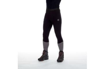 Image of Mammut Aconcagua Long Tights - Mens, Black-Black Melange, XL, 1022-00210-00205-116