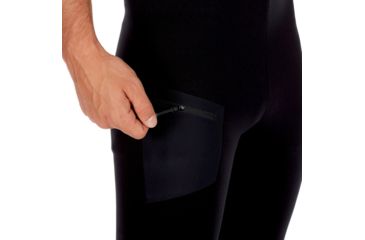 Image of Mammut Aconcagua Long Tights - Mens, Black-Black Melange, XL, 1022-00210-00205-116