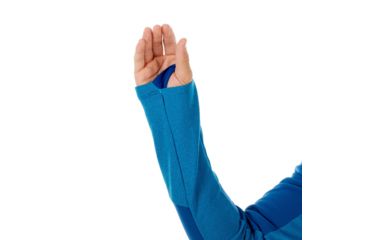 Image of Mammut Aconcagua Pro Hooded Midlayer Jacket - Mens, Ultramarine-Imperial Melange, XL, 1014-00310-50082-116