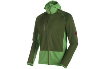 Image of Mammut Aconcagua Pro ML Hooded Jacket - Men's-Seaweed/Sherwood-Medium