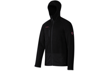 Image of Mammut Aconcagua Pro ML Hooded Jacket - Mens-Black-X-Large