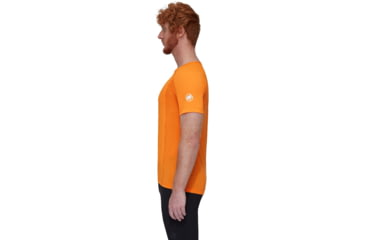 Image of Mammut Aenergy FL T-Shirt - Mens, Tangerine/Dark Tangerine, Large, 1017-05000-2261-115