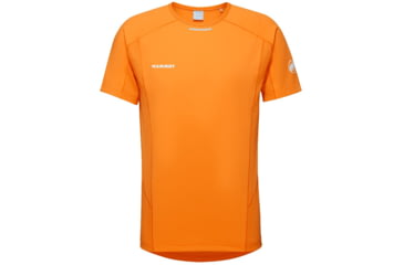 Image of Mammut Aenergy FL T-Shirt - Mens, Tangerine/Dark Tangerine, Large, 1017-05000-2261-115