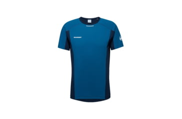 Image of Mammut Aenergy FL T-Shirts - Mens, Deep Ice Marine, Medium, 1017-05000-50554-114