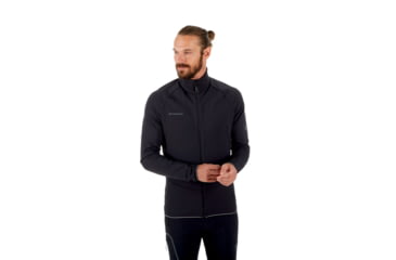 Image of Mammut Aenergy Light Midlayer Jacket - Mens, Black, L, 1014-00340-0001-115