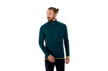 Image of Mammut Aenergy Light Midlayer Jacket - Mens, Dark Teal, M, 1014-00340-4494-114