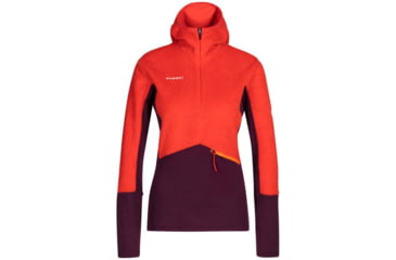 Image of Mammut Aenergy Light ML Hybrid Hoody - Womens, Sunset/Grape, Small, 1014-03480-3689-113