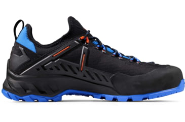 Image of Mammut Alnasca Knit II Low GTX Approach Shoes - Mens, Black/Tarn, US 12, 3020-06250-00523-1110