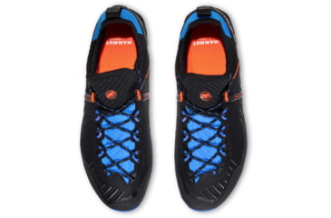 Image of Mammut Alnasca Knit II Low GTX Approach Shoes - Mens, Black/Tarn, US 12, 3020-06250-00523-1110