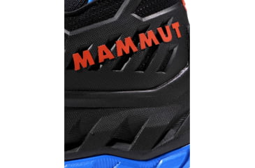 Image of Mammut Alnasca Knit II Low GTX Approach Shoes - Mens, Black/Tarn, US 12, 3020-06250-00523-1110