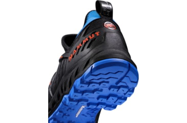 Image of Mammut Alnasca Knit II Low GTX Approach Shoes - Mens, Black/Tarn, US 12, 3020-06250-00523-1110