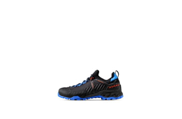 Image of Mammut Alnasca Knit II Low GTX Approach Shoes - Mens, Black/Tarn, US 12.5, 3020-06250-00523-1115