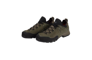 Image of Mammut Alnasca Knit II Low GTX Approach Shoes - Mens, Iguana/Black, US 11, 3020-06250-4601-1100