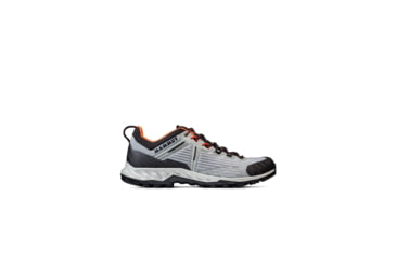Image of Mammut Alnasca Knit III Low Approach Shoes - Mens, Ice Gray-Black, US 13, 3020-06520-00770-1200
