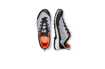 Image of Mammut Alnasca Knit III Low Approach Shoes - Mens, Ice Gray-Black, US 13, 3020-06520-00770-1200