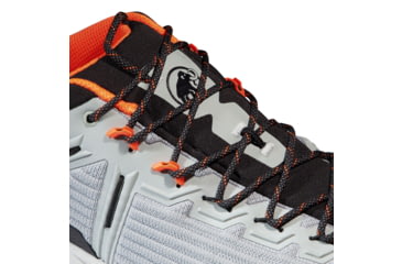 Image of Mammut Alnasca Knit III Low Approach Shoes - Mens, Ice Gray-Black, US 13, 3020-06520-00770-1200