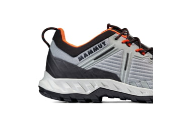 Image of Mammut Alnasca Knit III Low Approach Shoes - Mens, Ice Gray-Black, US 13, 3020-06520-00770-1200