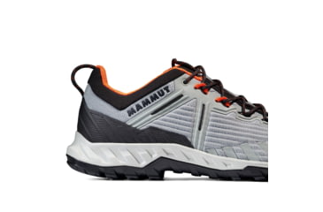 Image of Mammut Alnasca Knit III Low Approach Shoes - Mens, Ice Gray-Black, US 13, 3020-06520-00770-1200