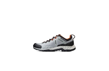 Image of Mammut Alnasca Knit III Low Approach Shoes - Mens, Ice Gray-Black, US 13, 3020-06520-00770-1200