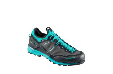 Image of Demo, Mammut Women's Alnasca Knit Low GTX MUSTER Boots, Black - Dark Atoll, 7, 302006081002141000-DEMO