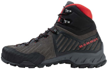 Image of Mammut Alnasca Pro II Mid GTX Approach Shoes - Mens, Dark Titanium/Spicy, 12 US, 3020-06290-00455-1110