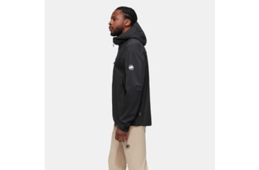 Image of Mammut Alto Guide HS Hooded Jacket - Mens, Black, Extra Large, 1010-29561-0001-116