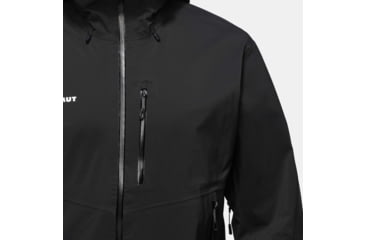 Image of Mammut Alto Guide HS Hooded Jacket - Mens, Black, Extra Large, 1010-29561-0001-116