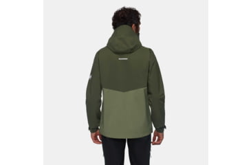 Image of Mammut Alto Guide HS Hooded Jacket - Mens, Marsh/Dark Marsh, Extra Large, 1010-29561-40300-116