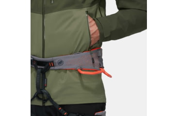 Image of Mammut Alto Guide HS Hooded Jacket - Mens, Marsh/Dark Marsh, Extra Large, 1010-29561-40300-116