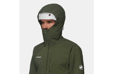 Image of Mammut Alto Guide HS Hooded Jacket - Mens, Marsh/Dark Marsh, Extra Large, 1010-29561-40300-116