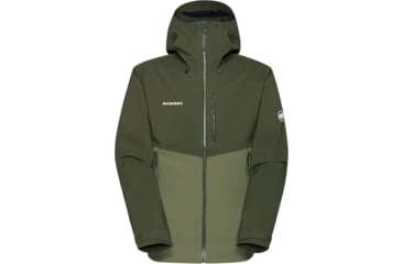 Image of Mammut Alto Guide HS Hooded Jacket - Mens, Marsh/Dark Marsh, Extra Large, 1010-29561-40300-116