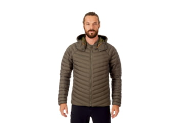 Image of Mammut Alvra Light Down Insulated Hooded Jacket - Mens, Iguana, L, 1013-00150-4584-115