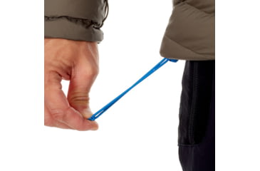 Image of Mammut Alvra Light Down Insulated Hooded Jacket - Mens, Iguana, L, 1013-00150-4584-115