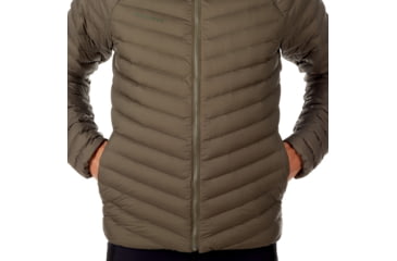 Image of Mammut Alvra Light Down Insulated Hooded Jacket - Mens, Iguana, L, 1013-00150-4584-115