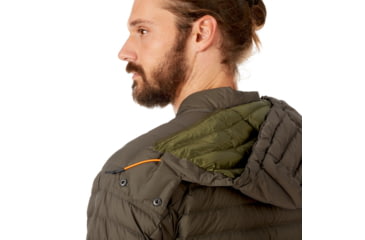 Image of Mammut Alvra Light Down Insulated Hooded Jacket - Mens, Iguana, L, 1013-00150-4584-115