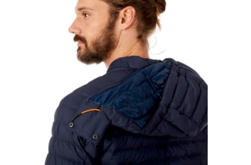 Image of Mammut Alvra Light Down Insulated Hooded Jacket - Mens, Marine, M, 1013-00150-5118-114