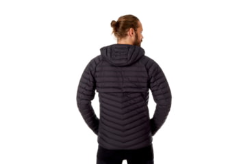 Image of Mammut Alvra Light Down Insulated Hooded Jacket - Mens, Phantom, XL, 1013-00150-00150-116